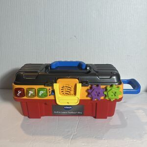 VTech Drill & Learn Toolbox Pro Talking Toolbox Only Lights and Sounds